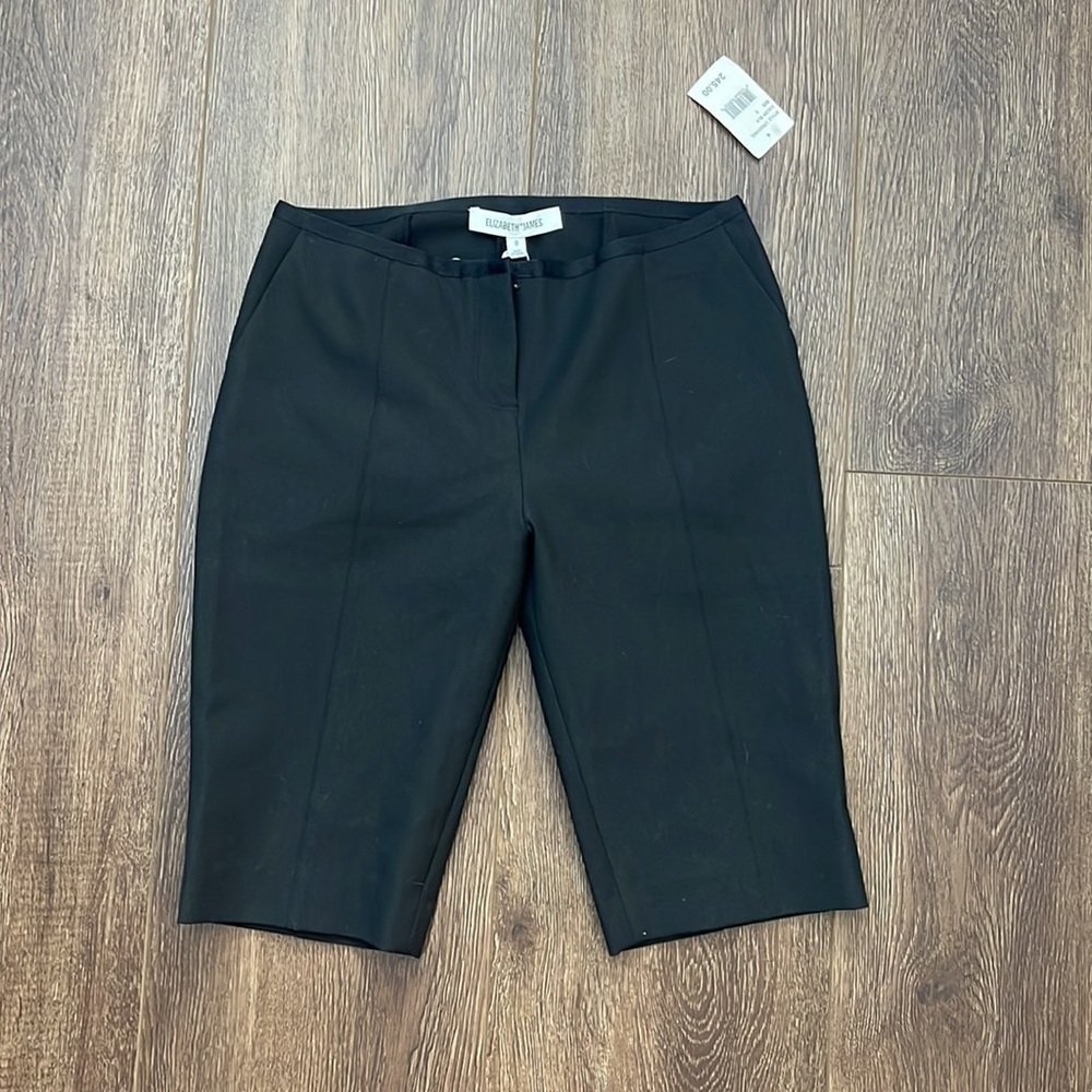 Elizabeth & James S Seamed Ponte Biker Shorts — image 2 of 8